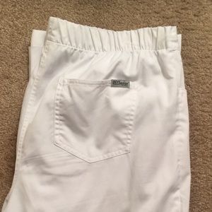 Greys Anatomy White Scrub Pants